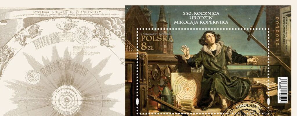 Poczta Polska i Poczta Watykańska zaprezentowały wyjątkowy znaczek z Mikołajem Kopernikiem