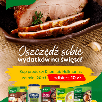 Zdjęcie: Oszczędź sobie wydatków na święta z Knorr