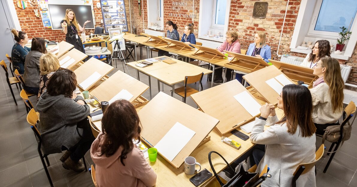 Nauczyciele podczas I Ogólnopolska Konferencja Edukacyjna w Gdańsku