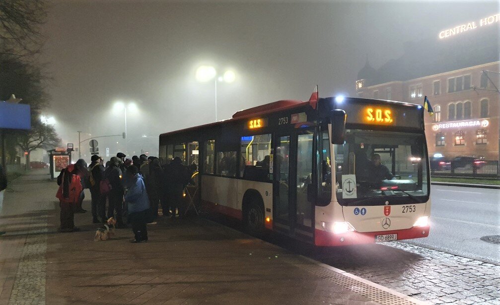 Autobus SOS w szóstym, pomocowym sezonie w Gdańsku - fot  Sławomir Kunkel z TWP Przystań