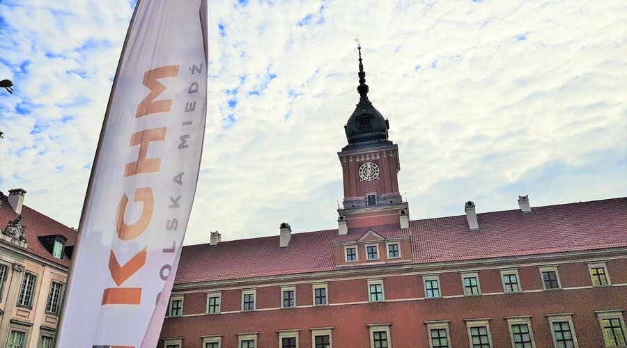 KGHM vuelve a ser mecenas del Castillo Real de Varsovia