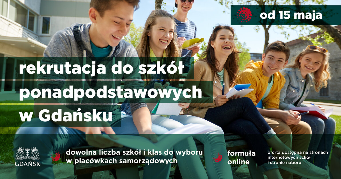 Pamiętaj o rekrutacji do gdańskich placówek samorządowych