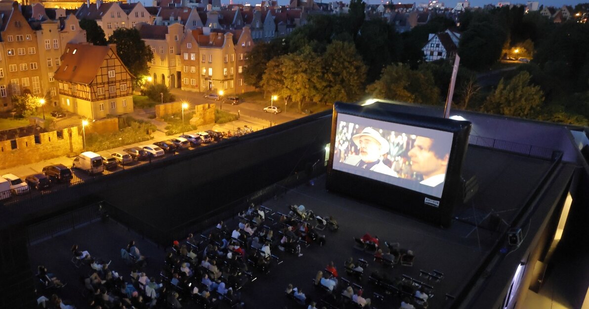 Kino na dachu Teatru Szekspirowskiego, fot. Grzegorz Mehring www.gdansk.pl