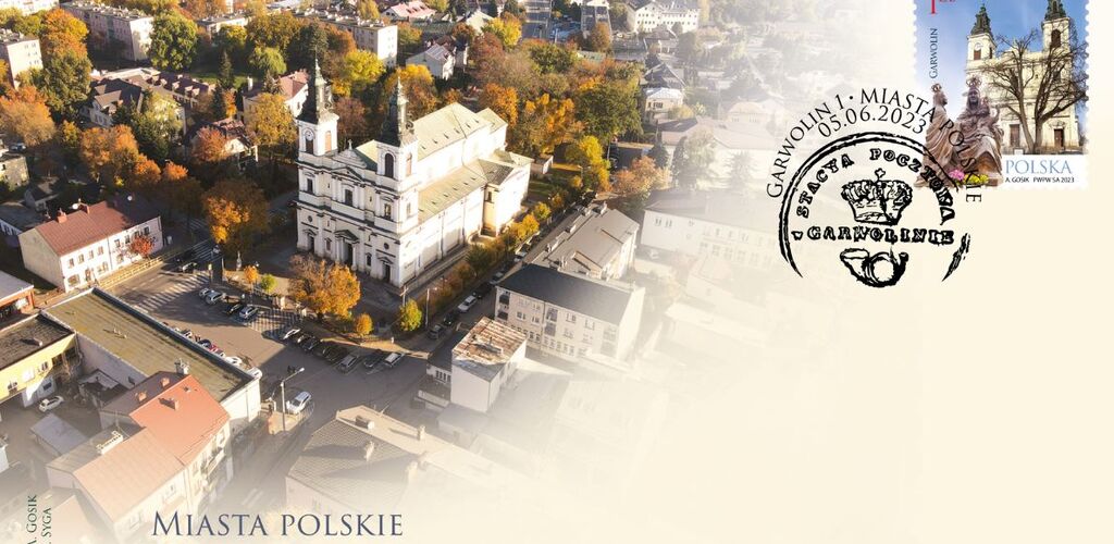 600 lat historii Garwolina na jubileuszowym znaczku emisji „Miasta polskie”