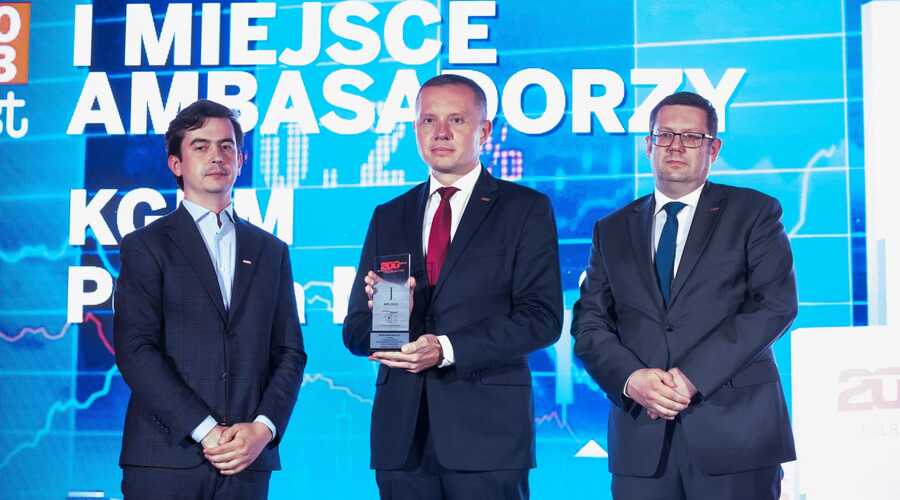 KGHM named the Ambassador of the Polish Economy by the “Wprost” weekly