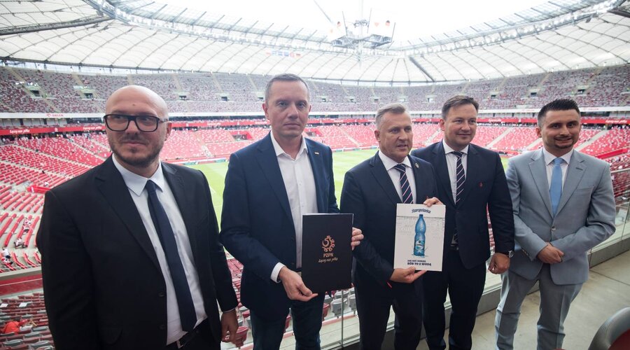 KGHM Group as an active sponsor of Polish sports. Staropolanka to become the official water of the Polish National Football Team