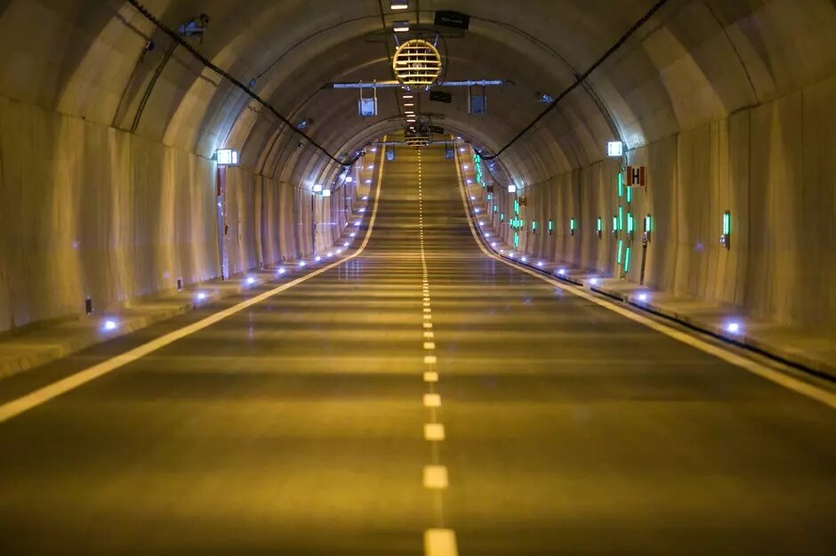 Tunel pod Martwą Wisłą  Fot Karol Stańczak