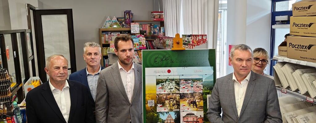 Szczebrzeszyn: Poczta Polska zaprezentowała nowe znaczki emisji „Piękno Polski”