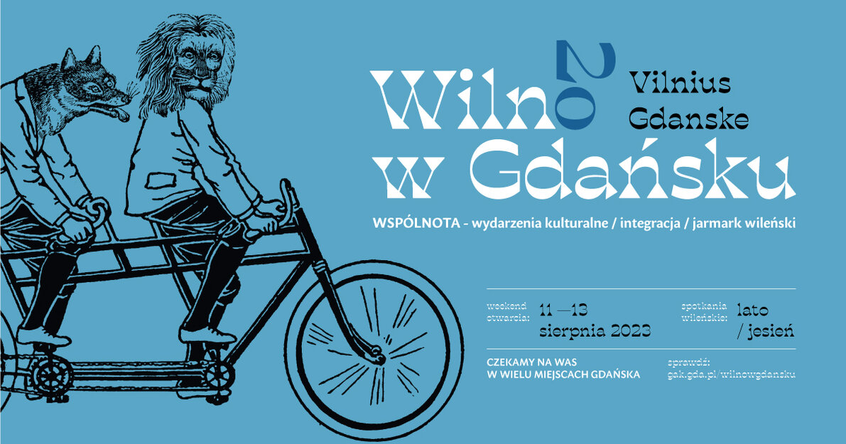 Wilno w Gdańsku, grafika pozioma, mat  GAK