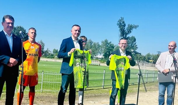 KGHM Zagłębie Lubin buduje stadion piłkarski i halę sportową