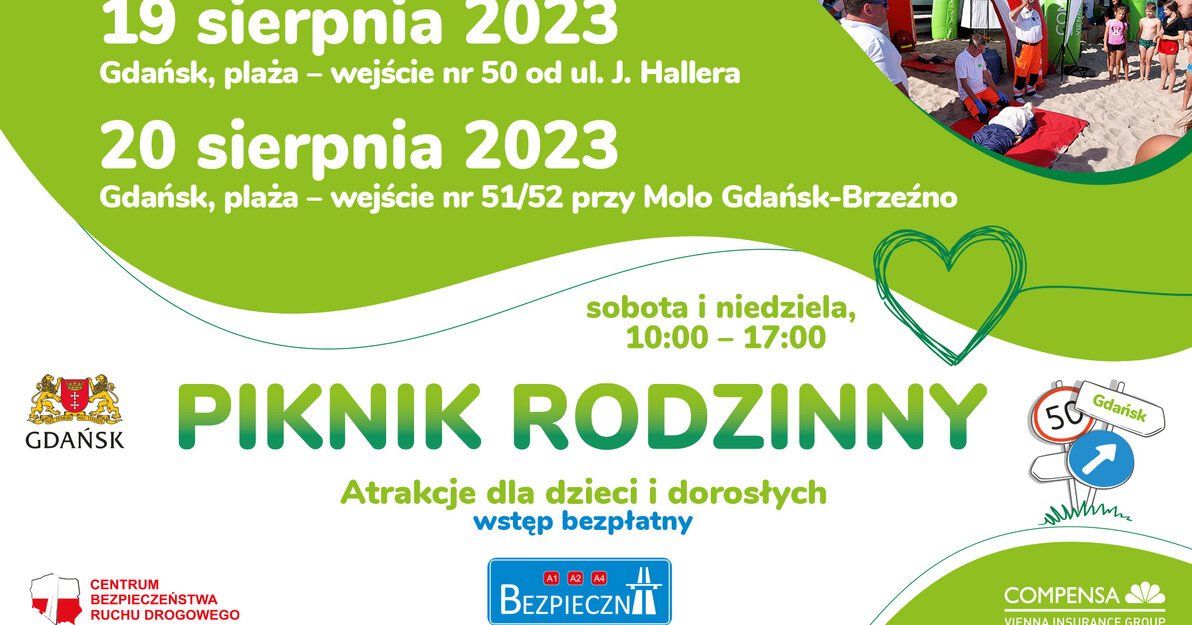 Piknik rodzinny Bezpieczni, mat  organiatora