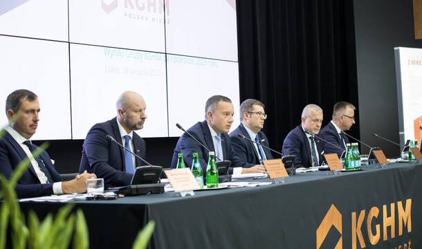 High production in Poland and a stable financial situation - KGHM presents its results for the first half of 2023