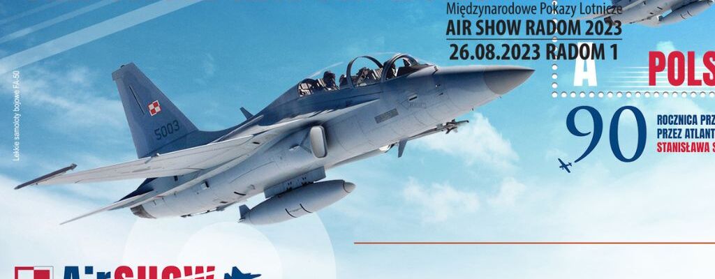 Gratka nie tylko dla filatelistów: Nowa kartka pocztowa z samolotami bojowymi FA-50 „Fighting Eagle”