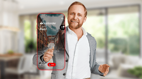 Nowa aplikacja Santander Mobile - Piotr Adamczyk