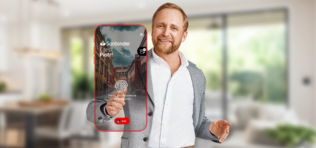 Nowa aplikacja Santander Mobile - Piotr Adamczyk
    