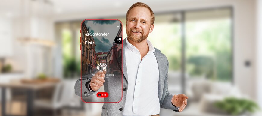 Nowa aplikacja Santander Mobile - Piotr Adamczyk
    