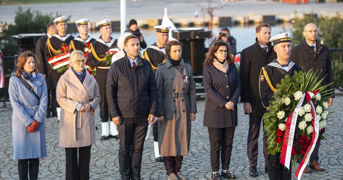 Uroczystości MON na Westerplatte, fot  Piotr Wittman (2)