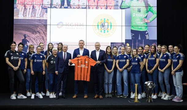 KGHM became once again the sponsor of the women’s handball team from Lubin - the club is changing its name to KGHM MKS Zagłębie Lubin