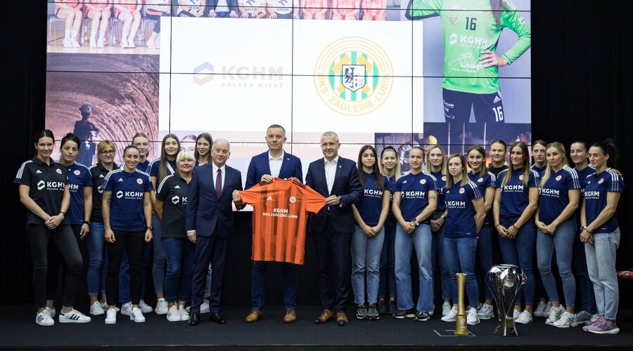 La sociedad cuprífera vuelve a ser patrocinadora del equipo femenino de balonmano de Lubin: el club cambia su nombre a KGHM MKS Zagłębie Lubin