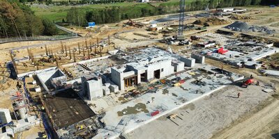 fundamenty turbozespolu i kotla hrsg grudziackiej elektrowni