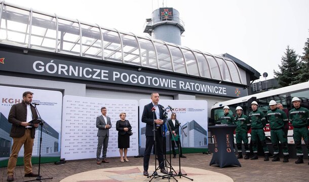 KGHM buduje „Centrum Szkoleniowe Medyczno-Wysokościowe” dla ratowników JRGH