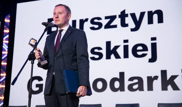 „Bursztyn Polskiej Gospodarki” dla prezesa KGHM Tomasza Zdzikota