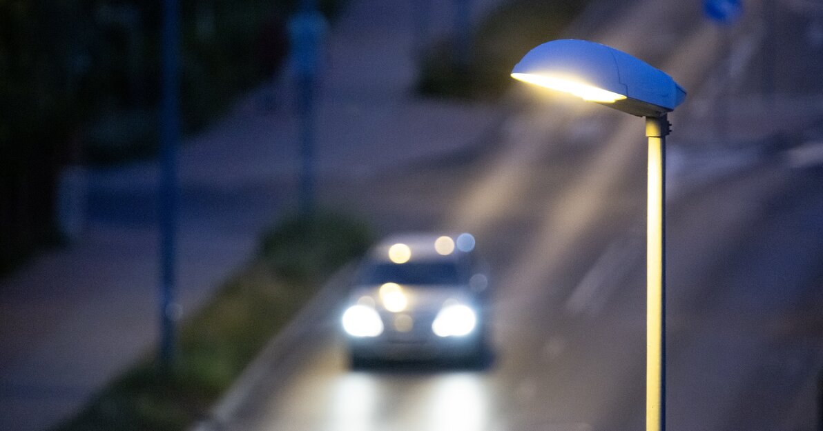 oświetlenie uliczne, fot. Piotr Wittman/ www.gdansk.pl 