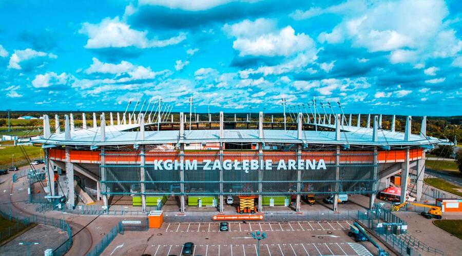 Zagłębie Lubin stadium with a new name - from today fans are welcomed by KGHM ZAGŁĘBIE ARENA