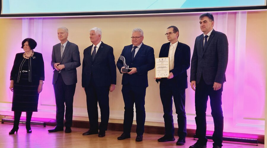 Huta Miedzi Głogów i Zakład Hydrotechniczny KGHM nagrodzone Złotym Laurem Innowacyjności