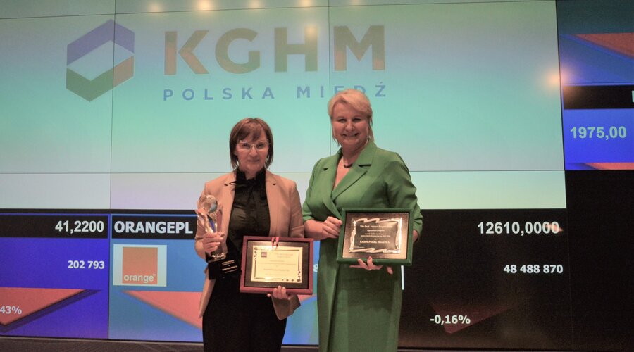 KGHM received the “The Best Of The Best” laurel for its annual report and two awards