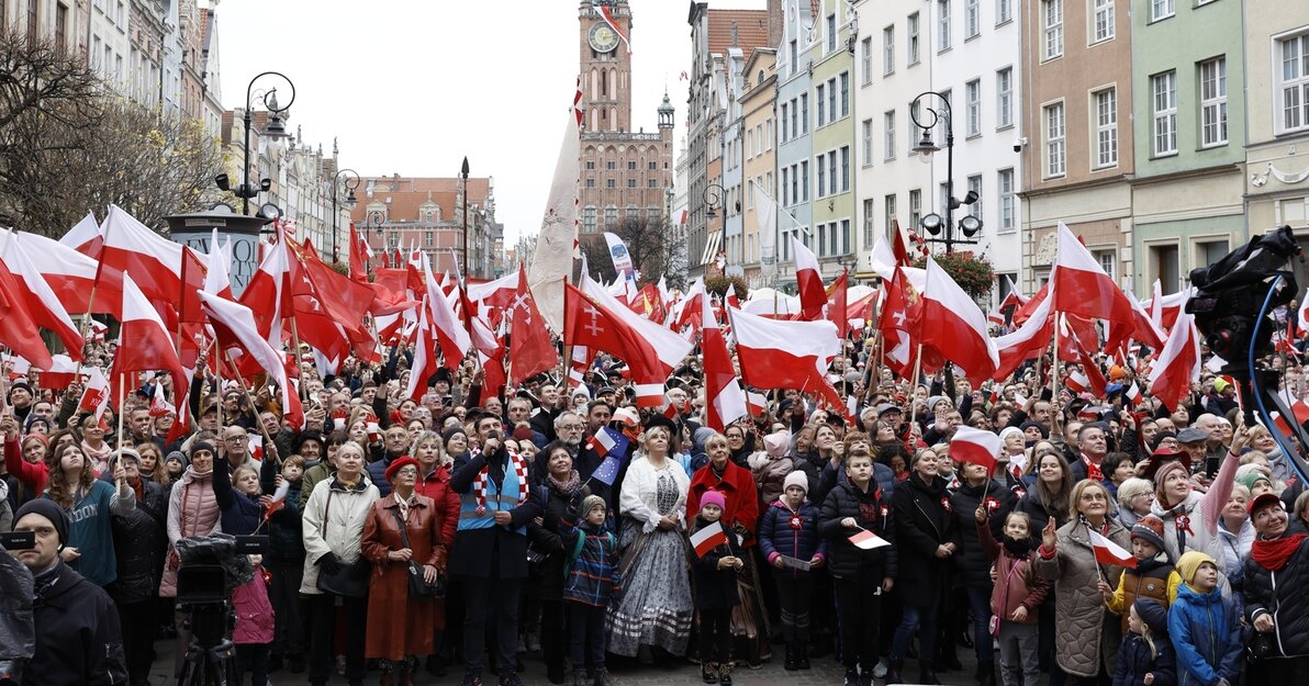 Gdańsk  Święto Niepodległości,  XX Parada Niepodległości 2022, fot  Grzegorz Mehring