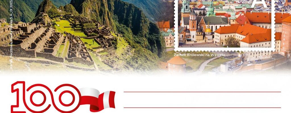 100. rocznica nawiązania relacji dyplomatycznych między Polską a Peru uhonorowana na specjalnej karcie pocztowej
