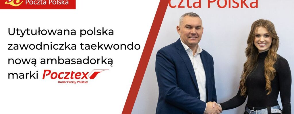 Utytułowana polska zawodniczka taekwondo nową ambasadorką marki Pocztex!