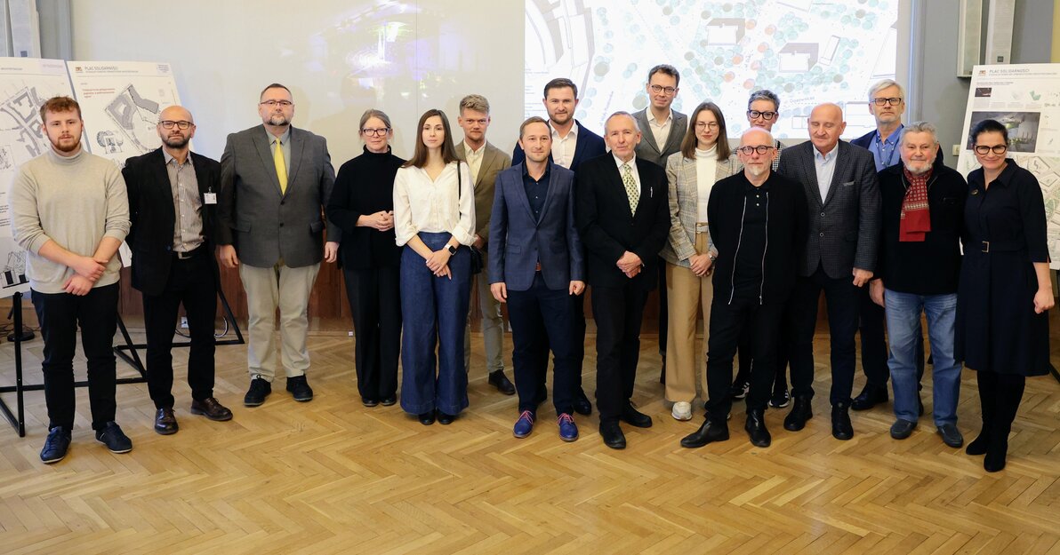 Rozstrzygnięcie konkursu na zagospodarowanie placu Solidarności - laureaci