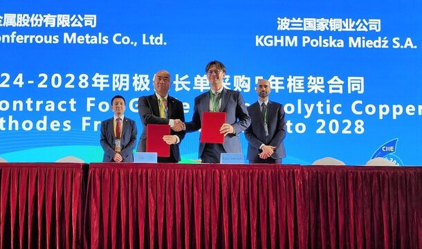 KGHM prolonga su contrato con China Minmetals. El valor del contrato puede alcanzar los 4882 millones de dólares