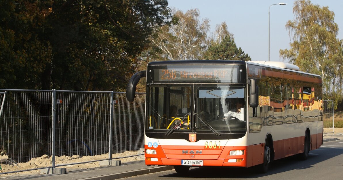 Autobus na Stogach. Linia 258. Fot. Grzegorz Mehring / www.gdansk.pl 