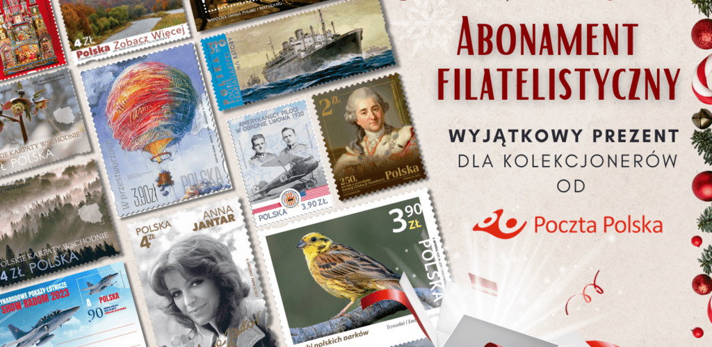 Abonament filatelistyczny – wyjątkowy prezent dla kolekcjonerów od Poczty Polskiej