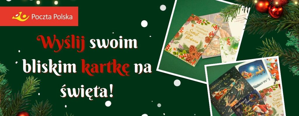 Poczta Polska zachęca do kultywowania tradycji wysyłania świątecznych kartek i karnetów