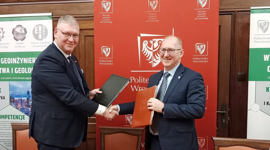 KGHM patronem dwóch kierunków na Politechnice Wrocławskiej – geoinformatyki oraz geodezji i kartografii 