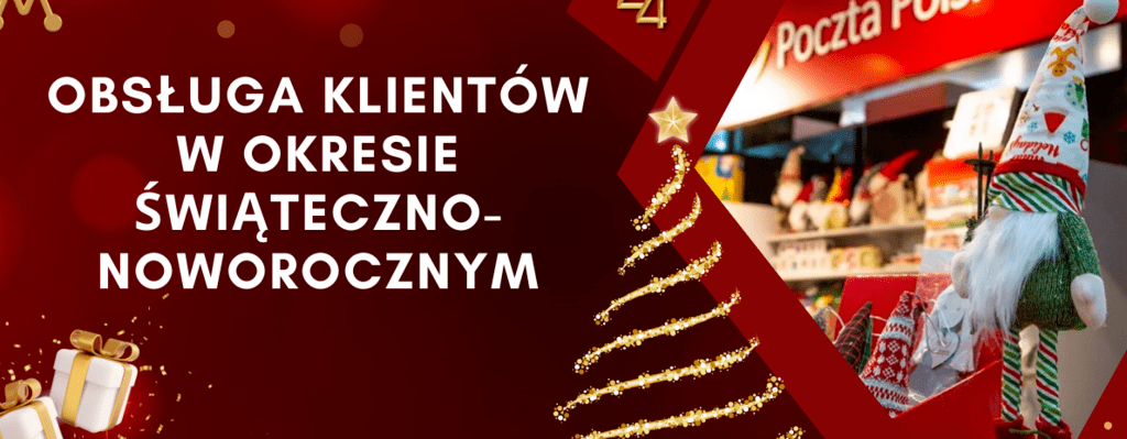 Poczta Polska: obsługa klientów w okresie świąteczno-noworocznym 