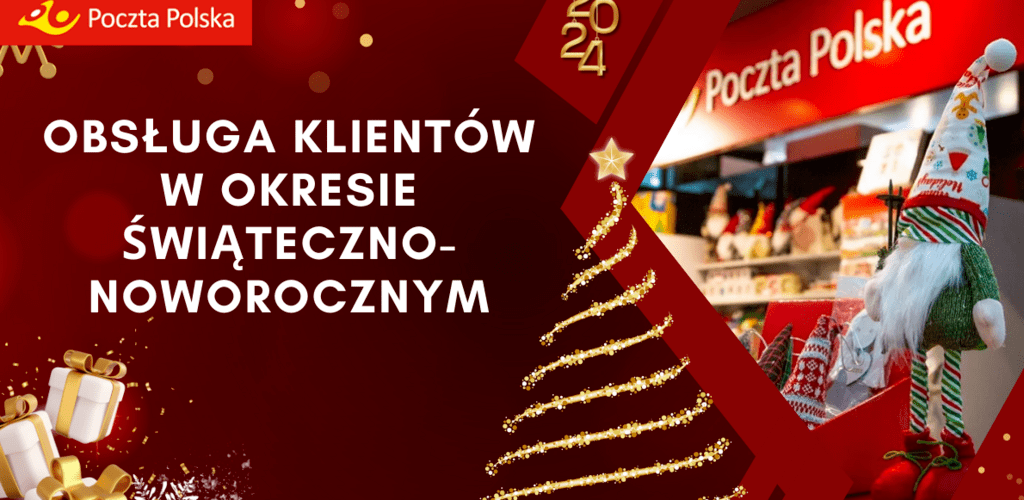 Poczta Polska: obsługa klientów w okresie świąteczno-noworocznym 