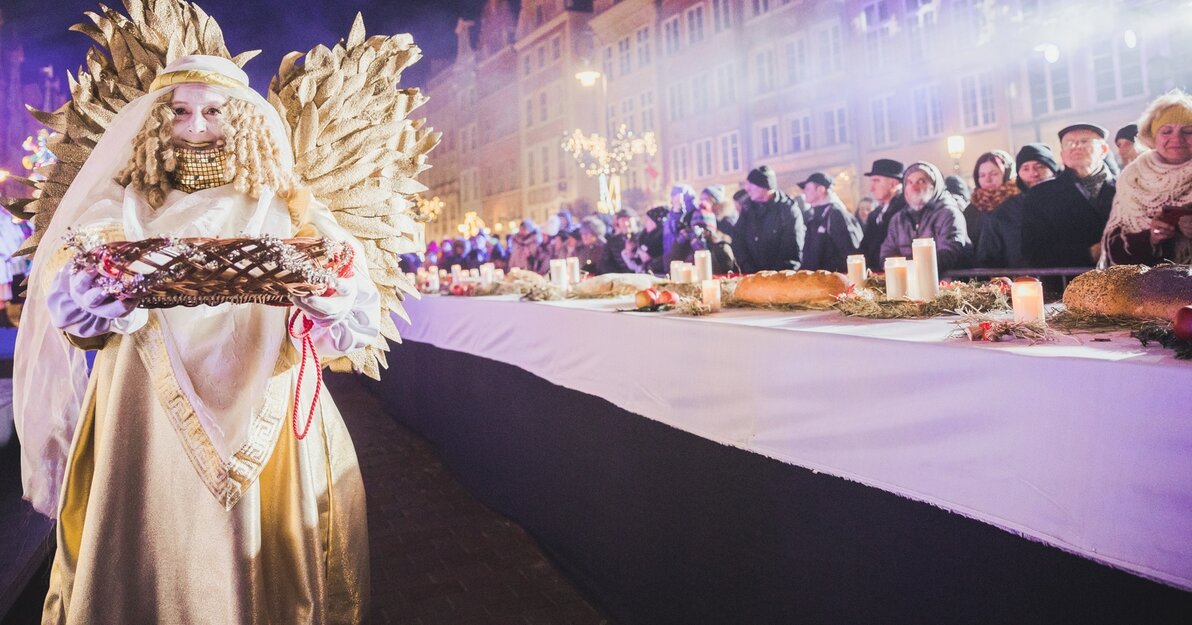 Gdanska Wigilia na Długim Targu, fot. Dominik Paszlinski