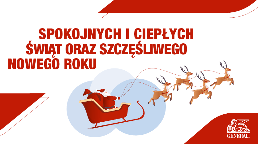 Zdrowych Świąt i Bezpiecznego Nowego Roku!