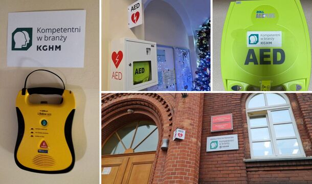 KGHM prioritises student safety and sponsors schools with defibrillators