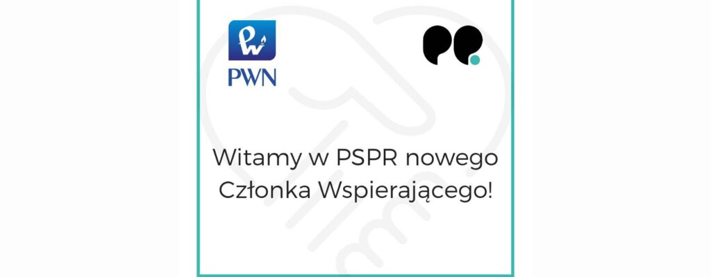 Wydawnictwo Naukowe PWN nowym członkiem PSPR