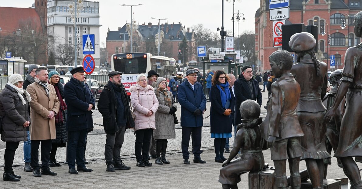 Gdańskie obchody Dnia Pamięci o Ofiarach Holokaustu, fot  Agnieszka Grabowska, Muzeum Gdańska (1)