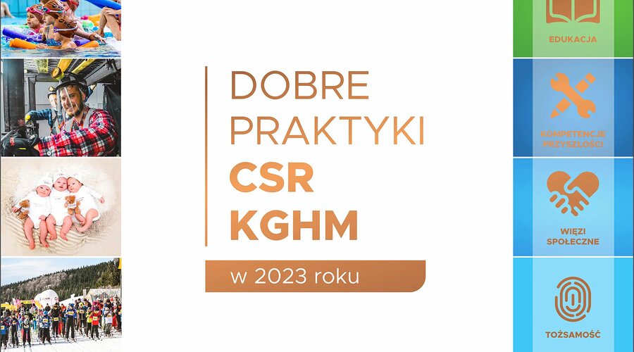 Dzielimy się dobrem na niespotykaną skalę – dobre praktyki CSR KGHM w 2023 roku