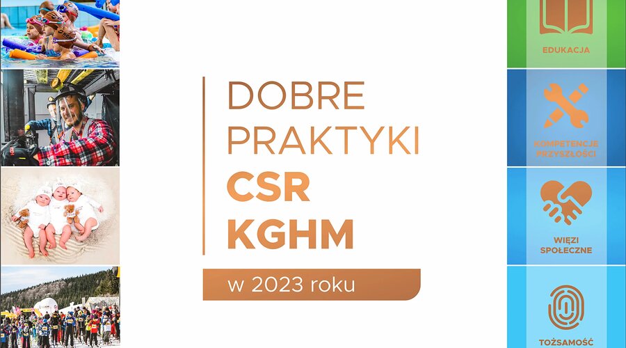 Compartimos lo bueno a una escala nunca vista: buenas prácticas RSC de KGHM en el año 2023