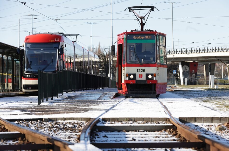 Pożegnanie ostatniego tramwaju wysokopodłogowego w Gdańsku fot.Grzegorz Mehring / gdansk.pl