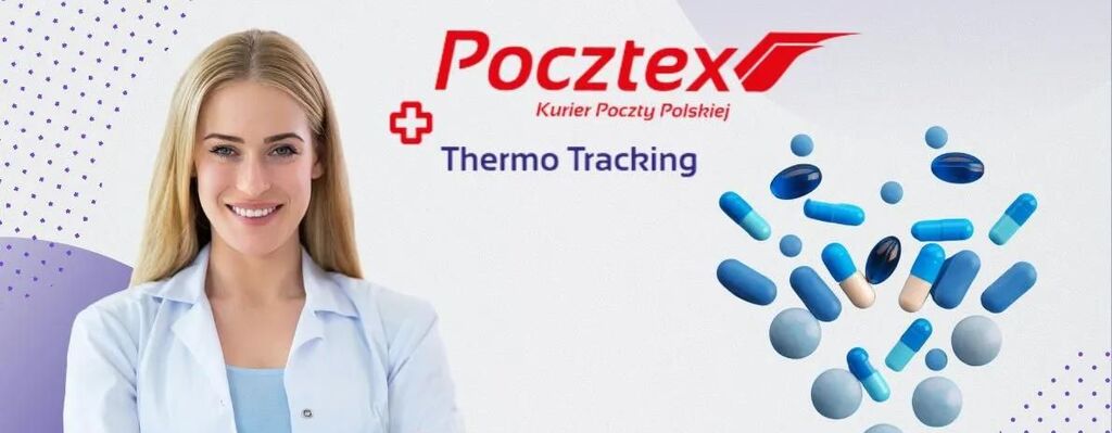 Pocztex Thermo Tracking - profilowana usługa kurierska Poczty Polskiej dla e-aptek i e-drogerii coraz bardziej popularna 